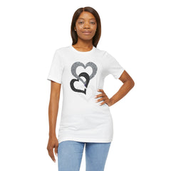 Triple Heart Design Tee