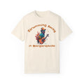 Parrot Strummin Away In Margaritaville - Unisex Garment-Dyed T-shirt