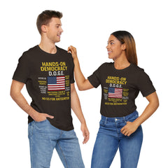 Hands-On Democracy Graphic Tee - Unisex