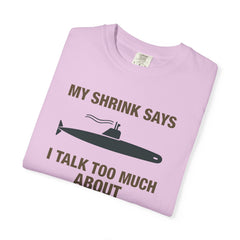 Submarine Humor T-Shirt  Nautical Joke Tee for Submarine Enthusiasts