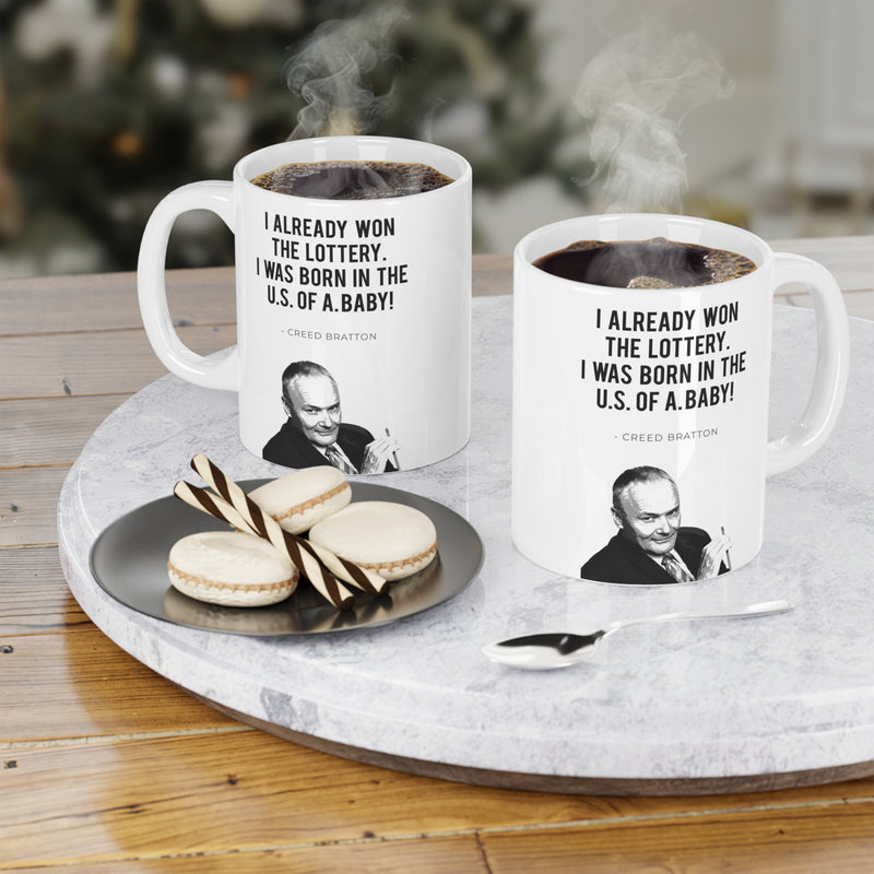 Creed Bratton Quote Ceramic Mug 11oz 15oz 20oz - The Office TV Series Fan Gift