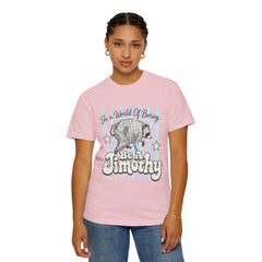 Be A Timothy T-Shirt — Retro Raccoon Graphic Tee ("In a World of Boring")
