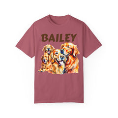 Comfort Colors Dog TShirt,Gift For Him,Use Your Own Dog Pictures,Dogs Name Tee,Gift For Her,Personalized Pet Shirt,Dog Lover Tee,Womens Tee