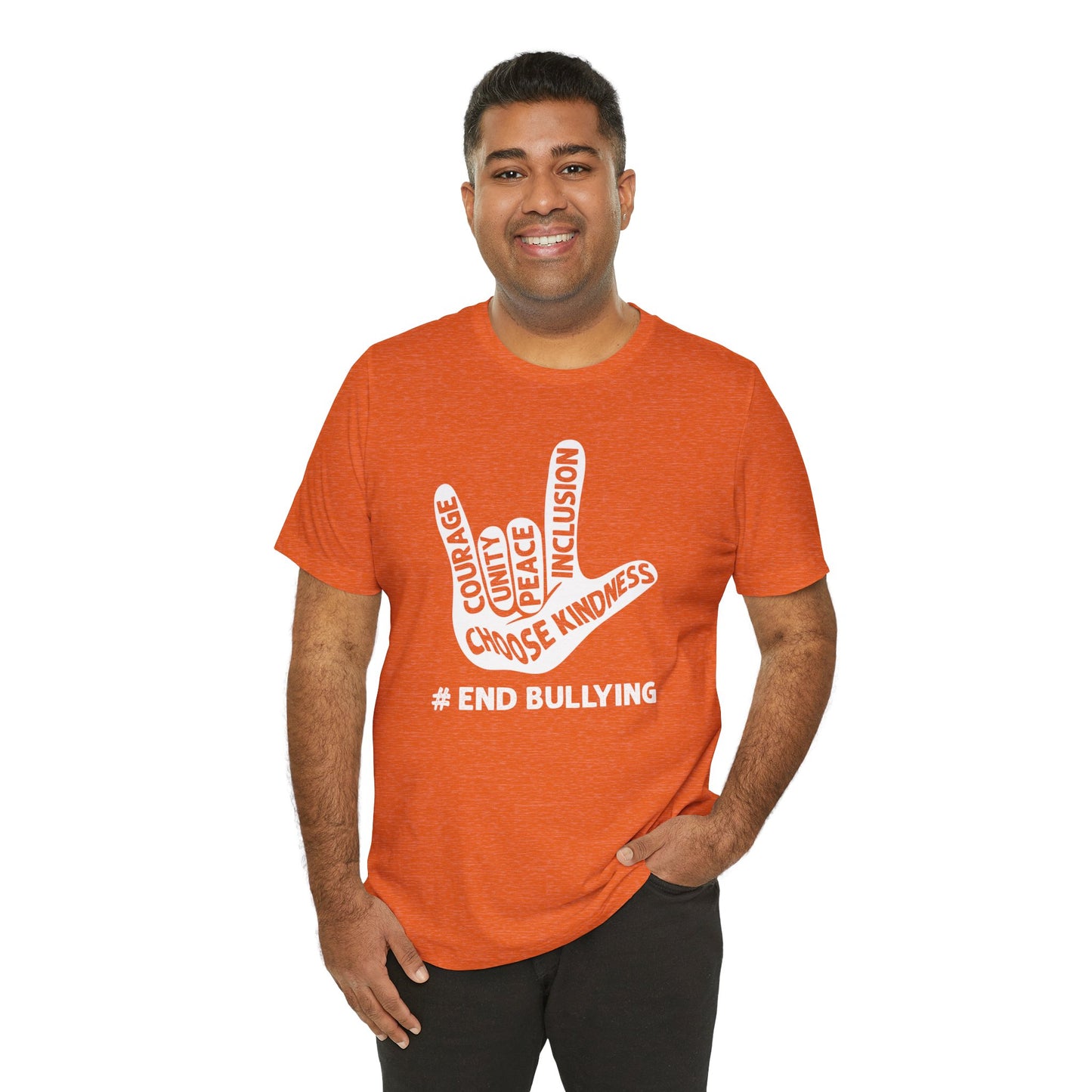 Anti Bullying, Choose Kindness  - Graphic Unisex Jersey Short Sleeve Tee