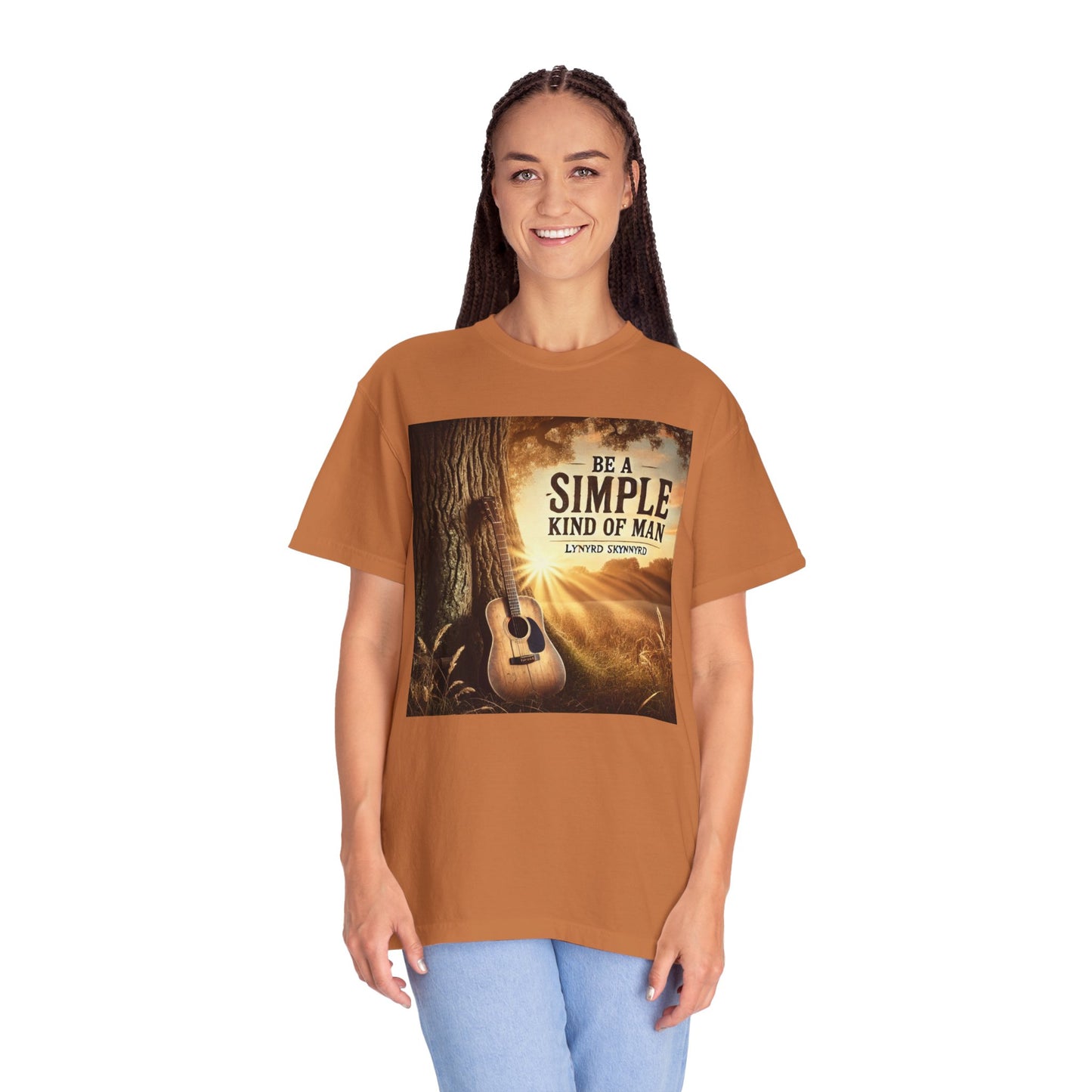 Music Lynyrd Skynyrd Inspired Simple Man Graphic - Unisex Comfort Colors Shirt