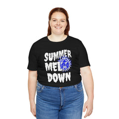 Summer Meltdown Graphic Tee — "Summer Melt Down" Sun Design