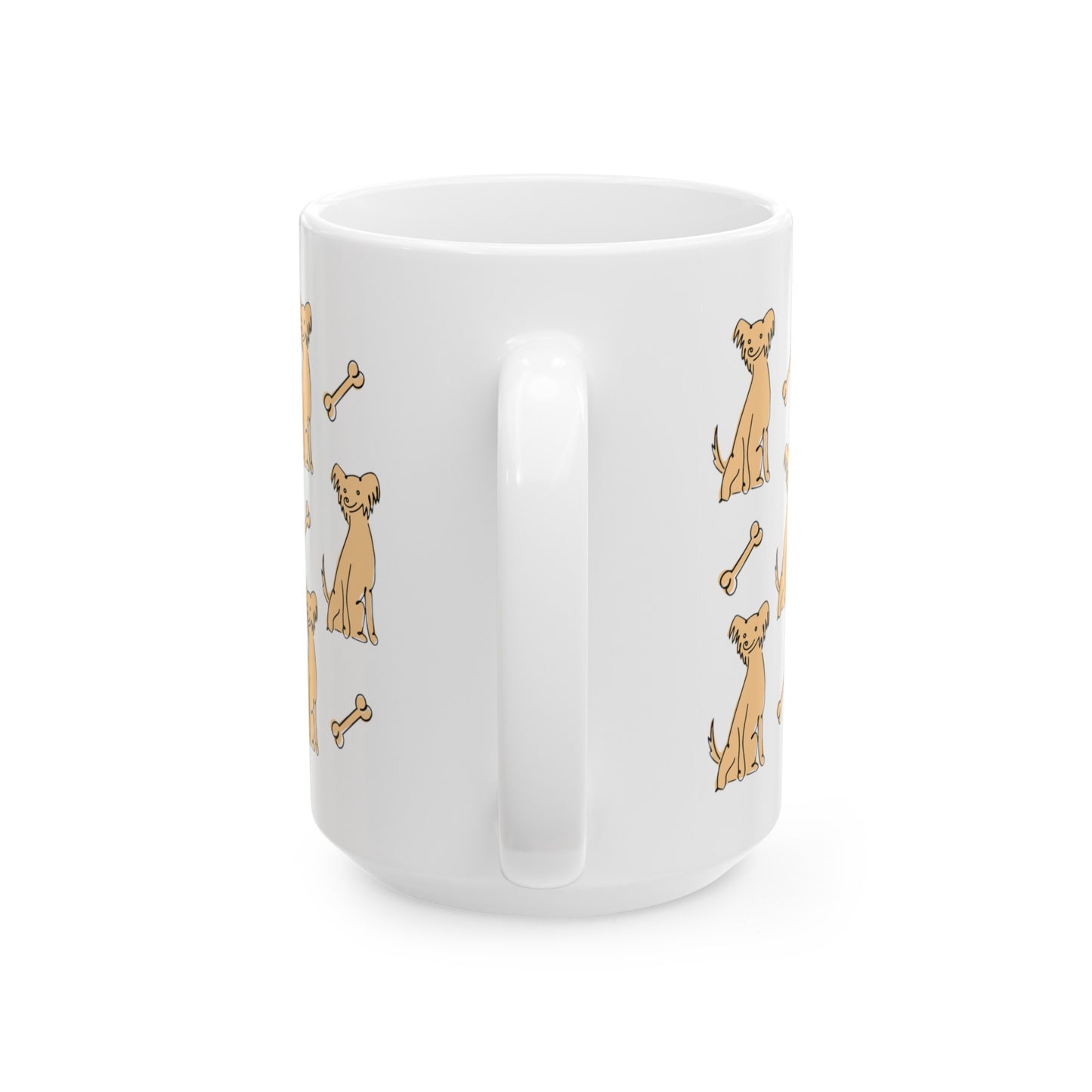 Border Collie Ceramic Mug, (11oz, 15oz)