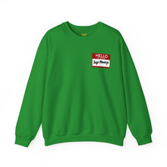 Princess Bride Funny Unisex Crewneck Sweatshirt,My Name Is Inigo Montoya,Hello sticker,gift for him,gift for her,funny Hello quote sticker