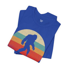 Retro Sunset Bigfoot Tee - Amputee Awareness T-Shirt