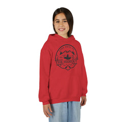 Youth Hoodie — 'The Hideout' Lake Ariel PA Mountain Adventure Hoodie