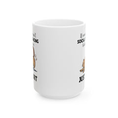 Funny Cat Fart Graphic Mug, Social Distancing Humor mug, white ceramic cat mug, 11oz, 15oz, , cat lover mug, gift for her, Cat Mom Birthday