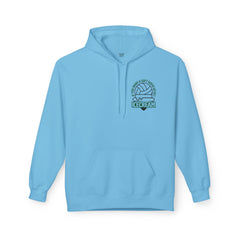 Volleyball Pullover Hoodie - Soft Serve Ice Cream Quote