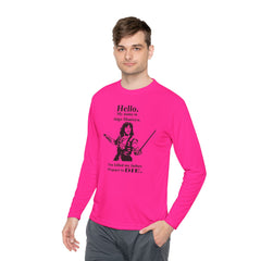 My name is Inigo Montoya. You killed my father. Prepare to die! - Unisex Lightweight Long Sleeve Tee / Princess Bride / For Him / For Her
