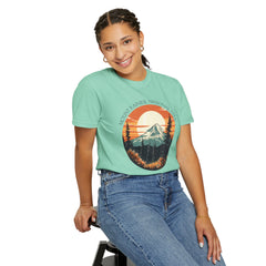Mount Rainier National Park Graphic, Comfort Colors Soft Relaxed Fit Unisex Garment-Dyed T-shirt