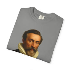 Kepler Coffee Quote T-Shirt — Astronomy Nerd Vintage Portrait Tee