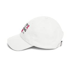 Cancer Picked the Wrong Girl Dad Cap – Breast Cancer Survivor Support Hat