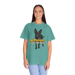 My Therapist Has a Wet Nose Personalized with your dog(s) image T-Shirt