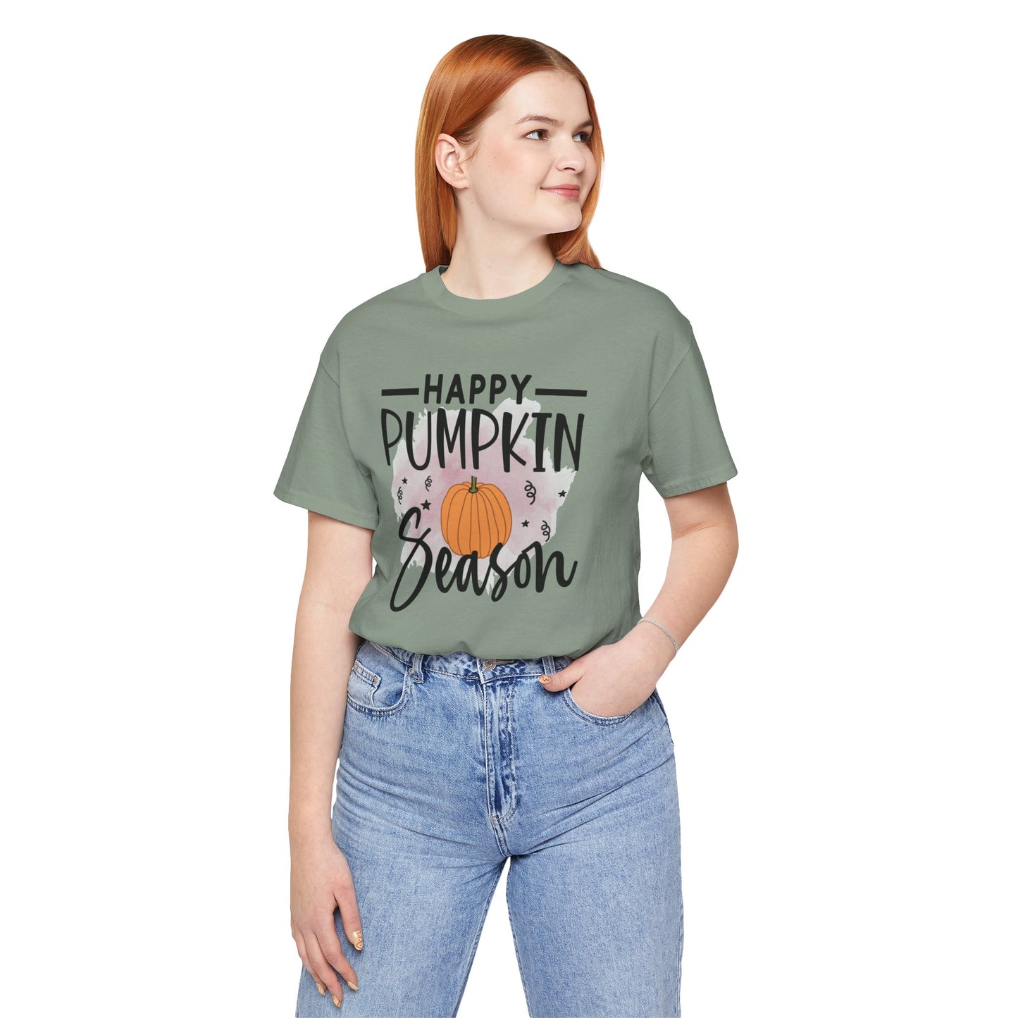 HAPPY PUMPKIN SEASON - Unisex Jersey Short Sleeve Tee