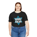 Happy Hanukkah Star Of David - Unisex Jersey Short Sleeve Tee