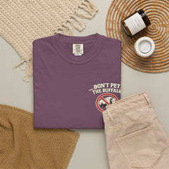 Wyoming Funny Roadtrip T-Shirt — "Three Things You Don’t Do in Wyoming" Adventure Tee