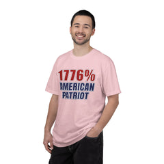 1776% American Patriot T-Shirt — 4th of July Patriotic Tee