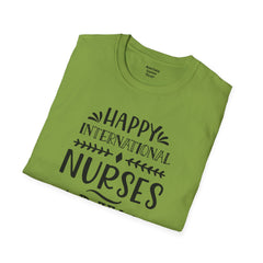 International Nurse Day - Unisex Softstyle T-Shirt | Nurse Awareness,Medical Wear,Gift For Him,Scrubs Lover, RN,Hospital Staff,Gift For Her,