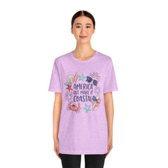 Coastal Fourth of July Tee – "America But Make It Coastal" Graphic T-Shirt