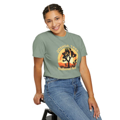 Joshua Tree National Park Graphic, Comfort Colors Soft Relaxed Fit Unisex Garment-Dyed T-shirt