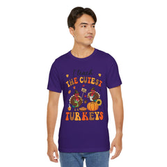 I Teach The Cutest Turkeys Teacher Appreciation T-Shirt
