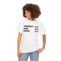 Personality, Looks, Fingers Count - Unisex Heavy Cotton Tee / Prosthetic Humor / One Leg / One Arm / Missing Fingers