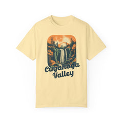 Cuyahoga National Park Graphic, Comfort Colors Soft Relaxed Fit Unisex Garment-Dyed T-shirt