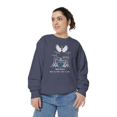 RUSH Neil Peart Unisex Garment-Dyed Sweatshirt