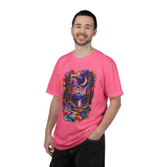 Mystical Psychedelic Moonlit Forest T-Shirt