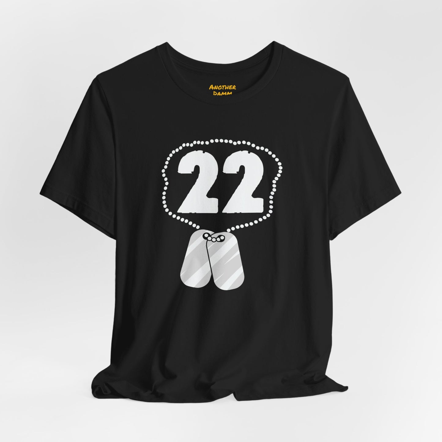 22 Veteran Suicides A Day - Unisex Jersey Short Sleeve Tee