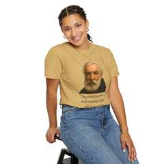 Alexander Graham Bell Quote T-Shirt — "I invented the phone. And somehow people still don't pick up."