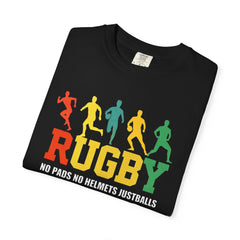 Rugby Players Rainbow Graphic T-Shirt