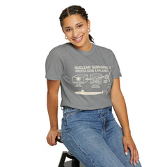 Nautical Science T-Shirt, Unisex Graphic Tee, Marine Themed Apparel, Gift for Engineers, Submarine Enthusiast Shirt, Casual Wear