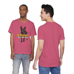My Therapist Has A Wet Nose Personalized with your dog(s) image T-Shirt