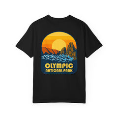 Olympic National Park Unisex T-Shirt, Vintage Graphic Tee, Nature Lover Gift, Travel Souvenir, Outdoor Adventure Apparel, Unisex Casual Wear