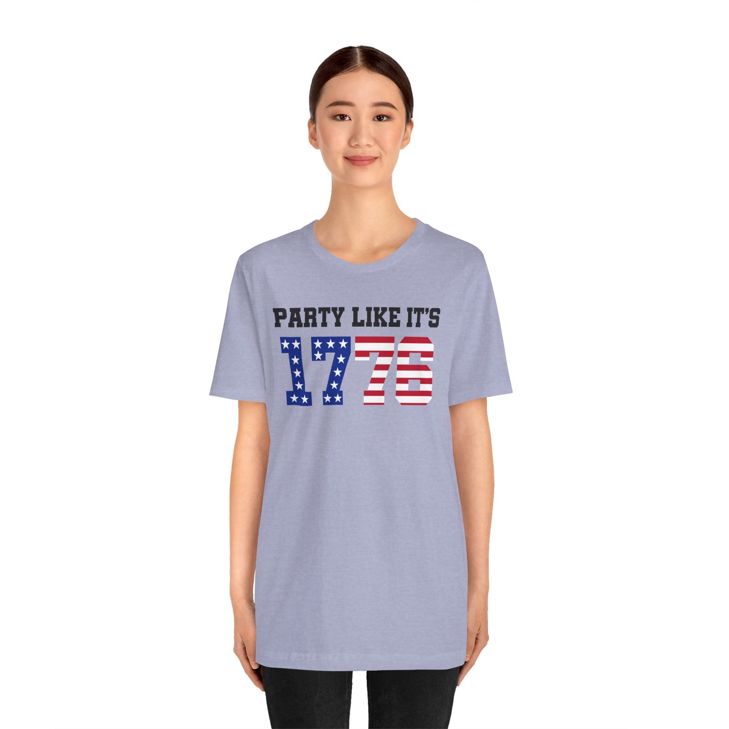 Party Like Its 1776, Graphic Unisex Jersey Short Sleeve Tee