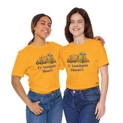 Éí Aanighóó Áhoolé Navajo The Truth Is Out There UFO Unisex Short Sleeve Tee