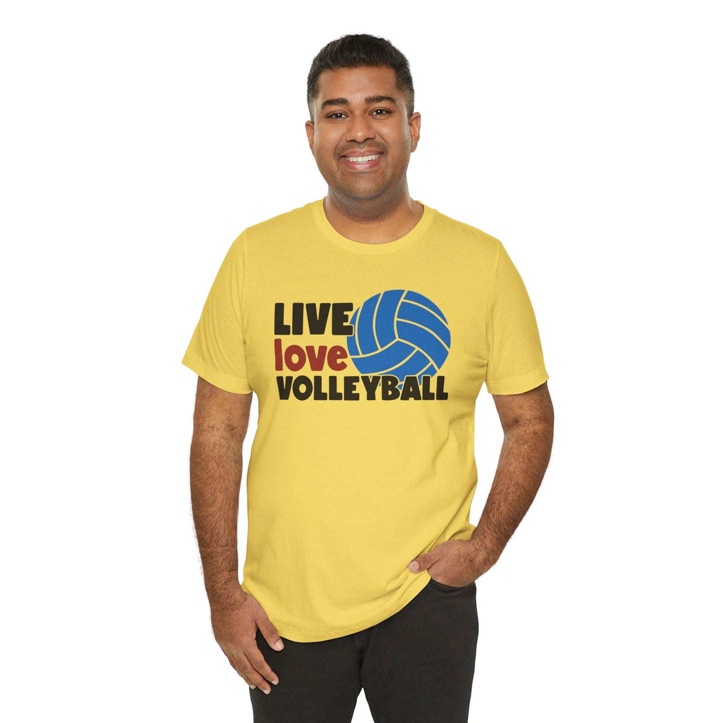 Live Love Volleyball T Shirt,gift for her,gift for him,volleyball gift,sports tee,team shirt,player gift,coach gift,Love Volleyball,Spike it