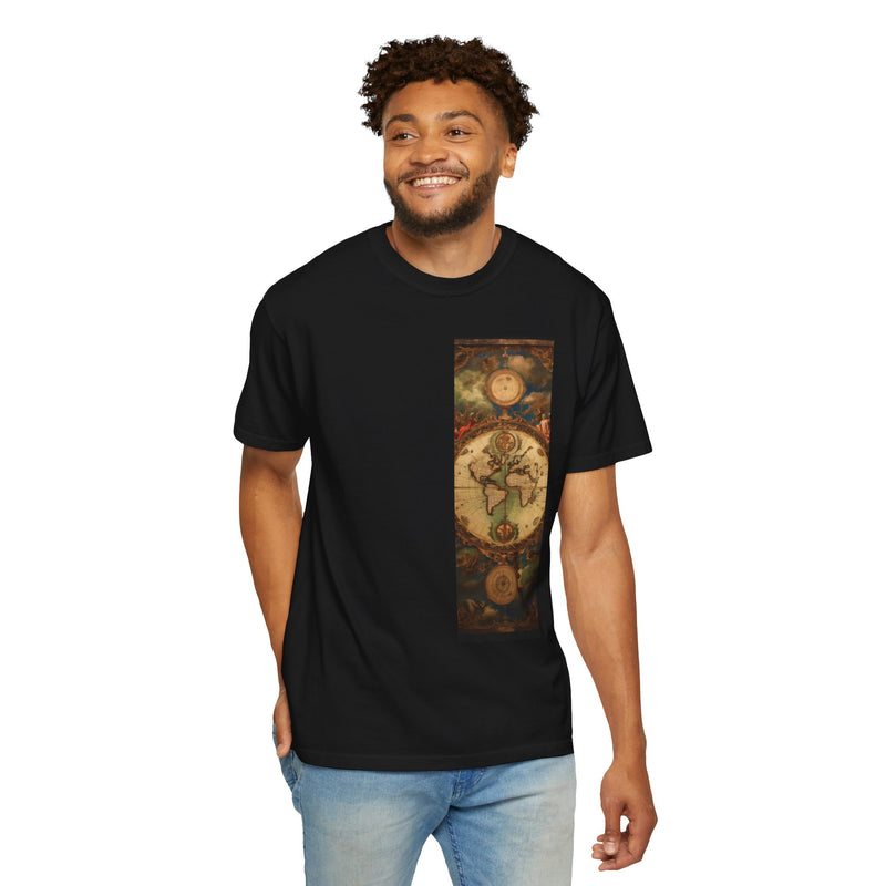 Vintage Geography Chart T-shirt