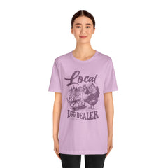 Local Egg Dealer Unisex Jersey Tee - Perfect for Farmers & Foodies