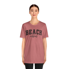 Beach Vibes Unisex Jersey Short Sleeve Tee
