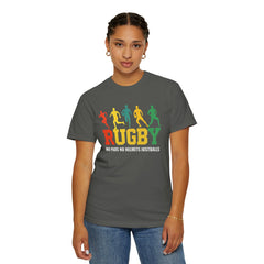 Rugby Players Rainbow Graphic T-Shirt