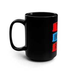 TEACH INSPIRE REPEAT / Education / Teaching / School Days / Teacher / Elementary / Black Mug, 15oz / See our matching T Shirt