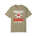 Mechanic By Day Gamer By Night, Comfort Colors Unisex Relaxed Fit T Shirt