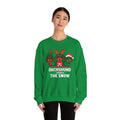 Dachshund Through The Snow - Unisex Heavy Blend™ Crewneck Sweatshirt