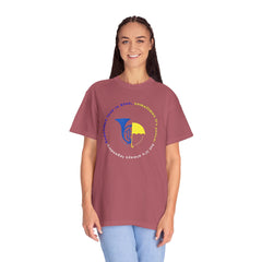 Blue French Horn & Yellow Umbrella T-Shirt — HIMYM Fan Tee